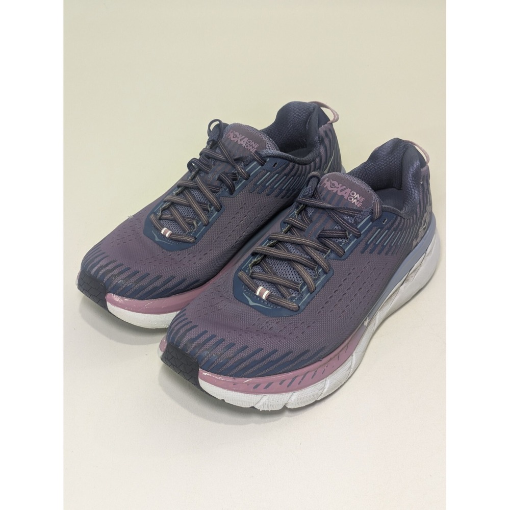 Hoka One One Women's Clifton 5 Marlin / Blue Ribbon Running Shoes, 10.5 D